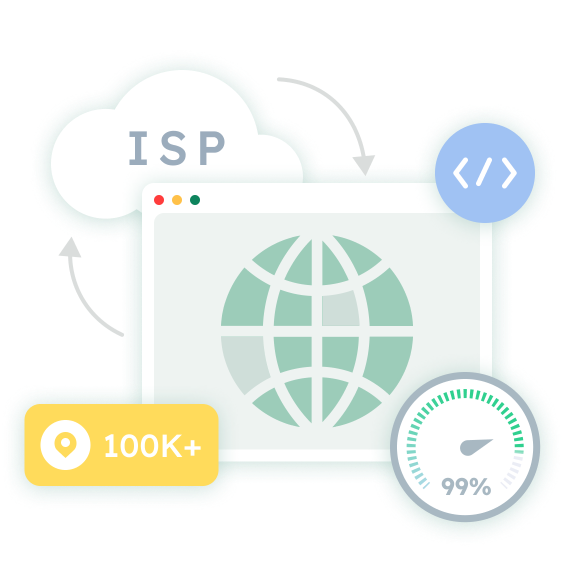 ISP proxies